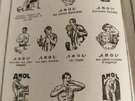 Tarpukario "Amol" buteliukai