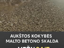 Kokybiska Betono skalda, maltas betonas
