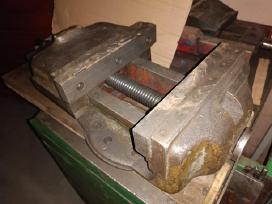 Metaliniai stakl./frez. spaustuvai, 25 cm lūpos