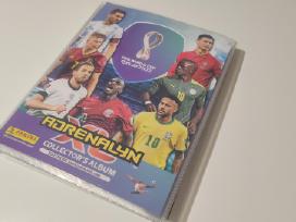 Keičiu Panini Qatar Adrenalyn 2022 korteles.