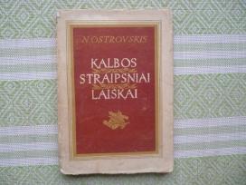 N. Ostrovskis - Kalbos, Straipsniai ,Laiškai 1949
