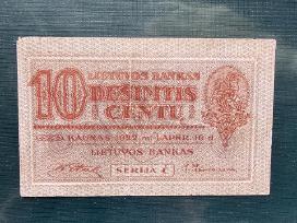 1922m. 10 cnt.