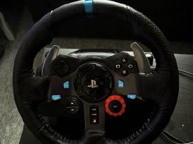 Parduodu Logitech G29 vairą su pedalais. apinauji
