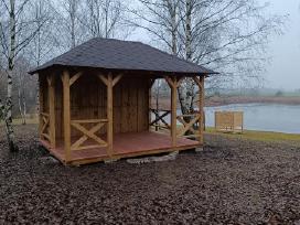 Pavėsinė 3x4 , pavesines, lauko baldai