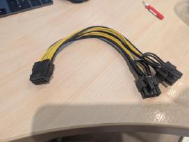 8-pin / 28-pin Psu maitinimo adapterio kabelis Cc