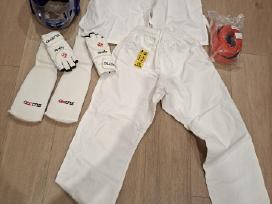 Karate vaikiškas aptangos komplektas