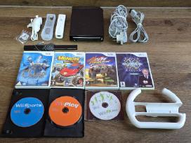 Nintendo Wii su daug priedų