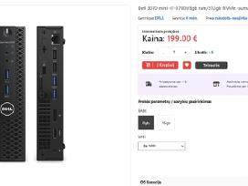 Dell Optiplex mini 3070 su i7-8700t