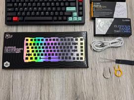 Glorious Gmmk Pro 75% + Panda + Pc plate