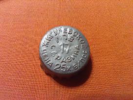 Aliuminis alaus kamščalis.