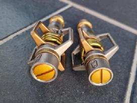 Crankbrothers Eggbeater 11 Titanium Gold pedalai