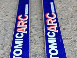 Slidės Atomic Arc Team Racing 190 su apkaustais