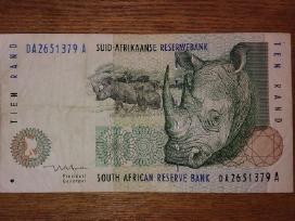 Pietų Afrikos 10 rand banknotas