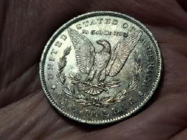 JAV 1 doleris 1884 O sidabras