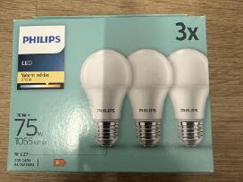 Philips LED lemputės E27 75w 1055 lumen 2700k