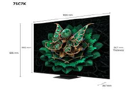 Tcl, 75c7k, 75c7kx1 televizoriaus stovas