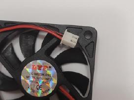 Mini be šepetelių ventiliatoriai 12v 0.12a