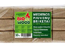 Pjuvenų briketai ilgam degimui nuo 299€