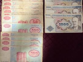 Manatų,markių,levų,comų,grуvnų,karbovanc banknotai