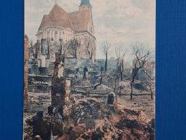 Lietuva 1916 m. Šiaulių Katedra, atvirukas