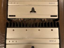 Jl Audio 500/1, 300/4 ir 500/5 garso stiprintuvai