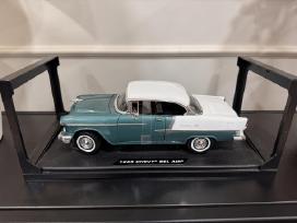 Kolekciniai Modeliukai - Chevy Bel Air 1955
