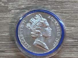 Silver 10 dollars Western Australia 1990