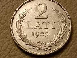Latvija 2 latai 1925 m.