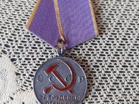 CcCCCP Medalis . Sidabras . Zr. Foto. Originalus