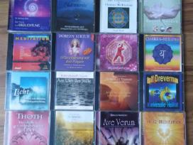 CD Meditacijos kompaktiniai diskai 16 vienetu