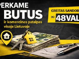Skubiai perkame butus 1, 2, 3, 4 kambarių