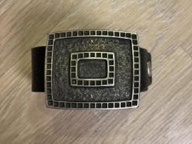 Lindenmann Accessories natūralios odos diržas