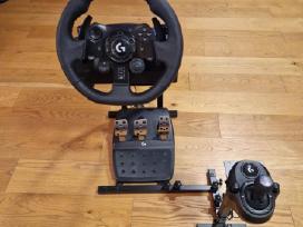 Žaidimų vairo su Rėmu Logitech G923 (ps/pc) nuoma