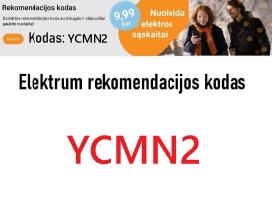 Elektrum nuolaidos kodas Ycmn2, -9,99 Eur nuolaida