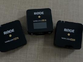 Parduodu Rode Wireless Go II komplektą su priedais