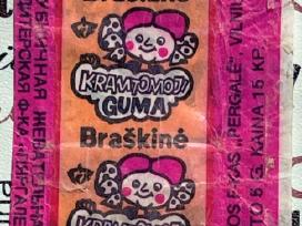 Ieskau kramtomoji guma popiereliai Pergale 5vnt