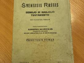 Šventasis Raštas. Penktadis Tomas. 1937