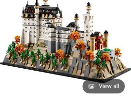 Lego Pilis Neuschwanstein Castle