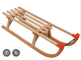 Medinės rogės Nijdam Davos,100 cm x 30 cm