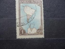 1951 m. žemėlapis – Pietų Amerika ir Antarktis