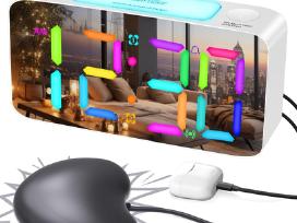Vibruojantis Rgb žadintuvas sunkiai miegantiems