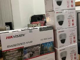 Hikvision vaizdo kameru stebejimo komplektas.
