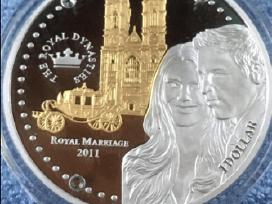 Moneta Solomon islands 2011m. 1 dollar, sidabras