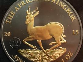 Moneta Gabon 2015m, 1000 franks, sidabras(.999)
