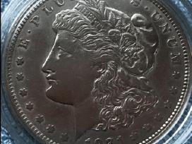 Moneta Usa 1921m. 1 dollar, sidabras(.900)