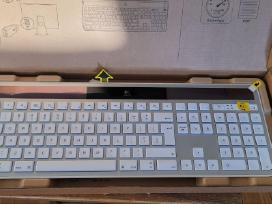 Logitech K750 Wireless Solar klaviatūra balta Mac