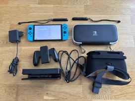 Nintendo Switch Oled su priedais
