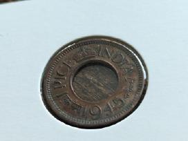 Indija - Britų 1 paisa, 1945