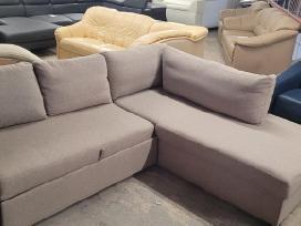Akcija ! Kampine sofa lova su Daiktadežė kamas