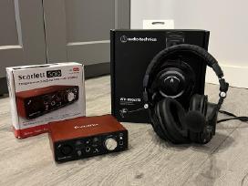 Audio-technica Ath-m50xsts/focusrite Scarlett Solo